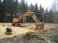 Bohrfeld wird vorbereitet